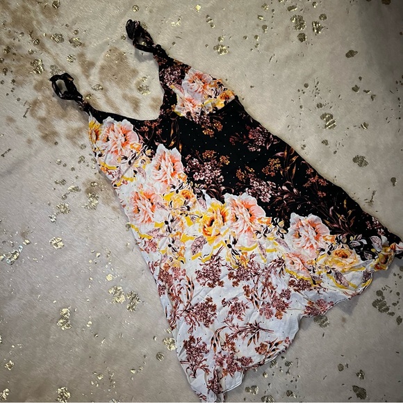 Free People Small Lauria Printed Mini Slip Intimately - Picture 7 of 8